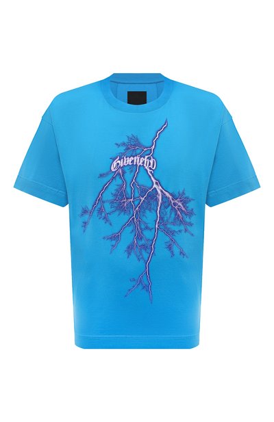 Мужская хлопковая футболка GIVENCHY, арт. BM71JB3YJA