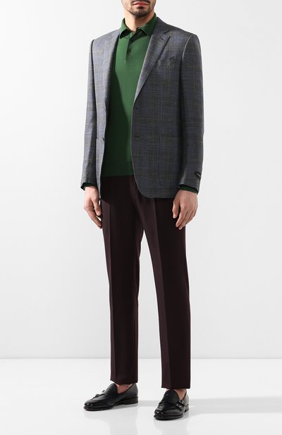 Шерстяное поло с длинными рукавами ZEGNA, арт. URM00/132, фото 2