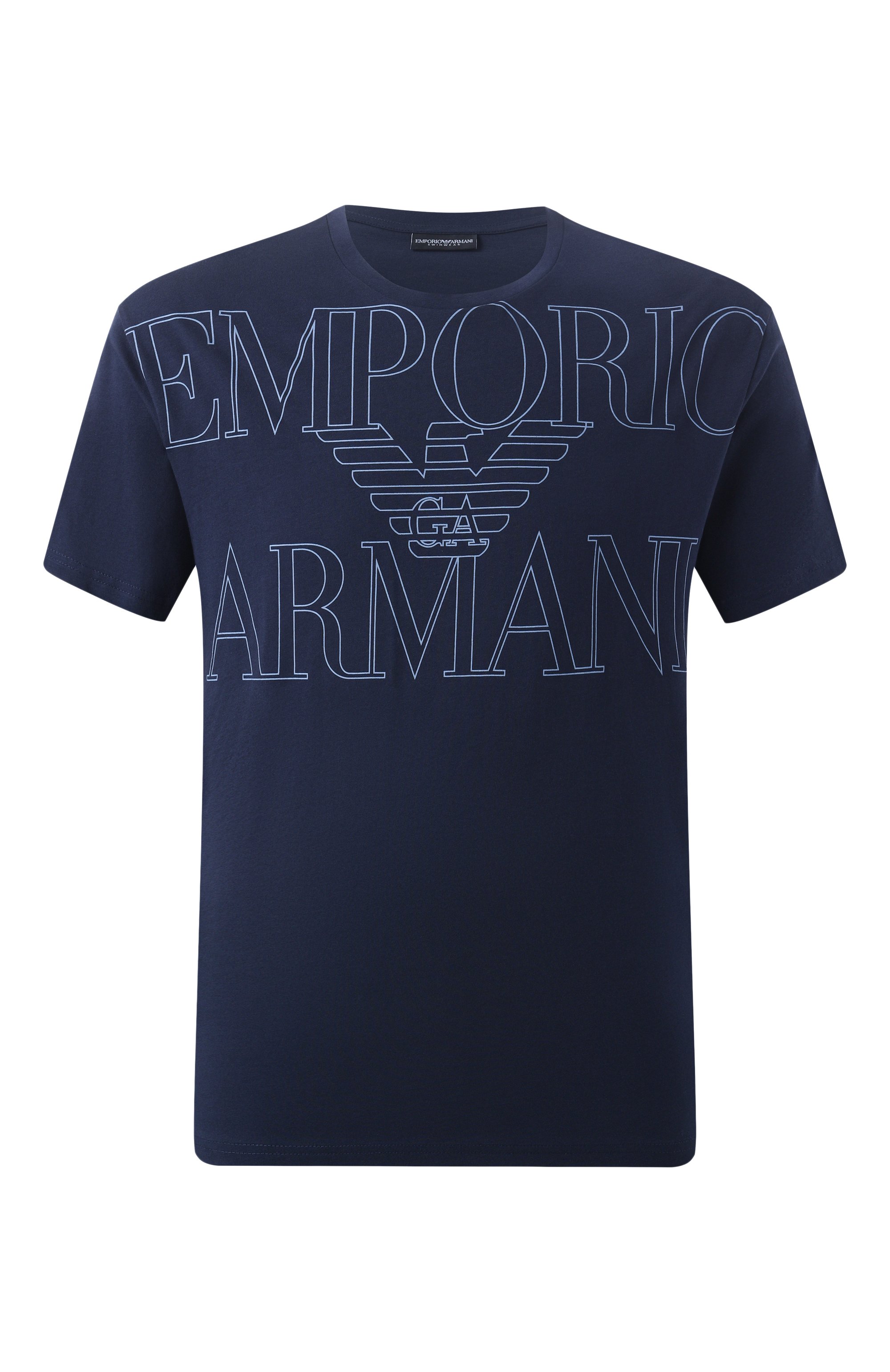 Хлопковая футболка EMPORIO ARMANI, арт. EM000574/AF12326, фото 1