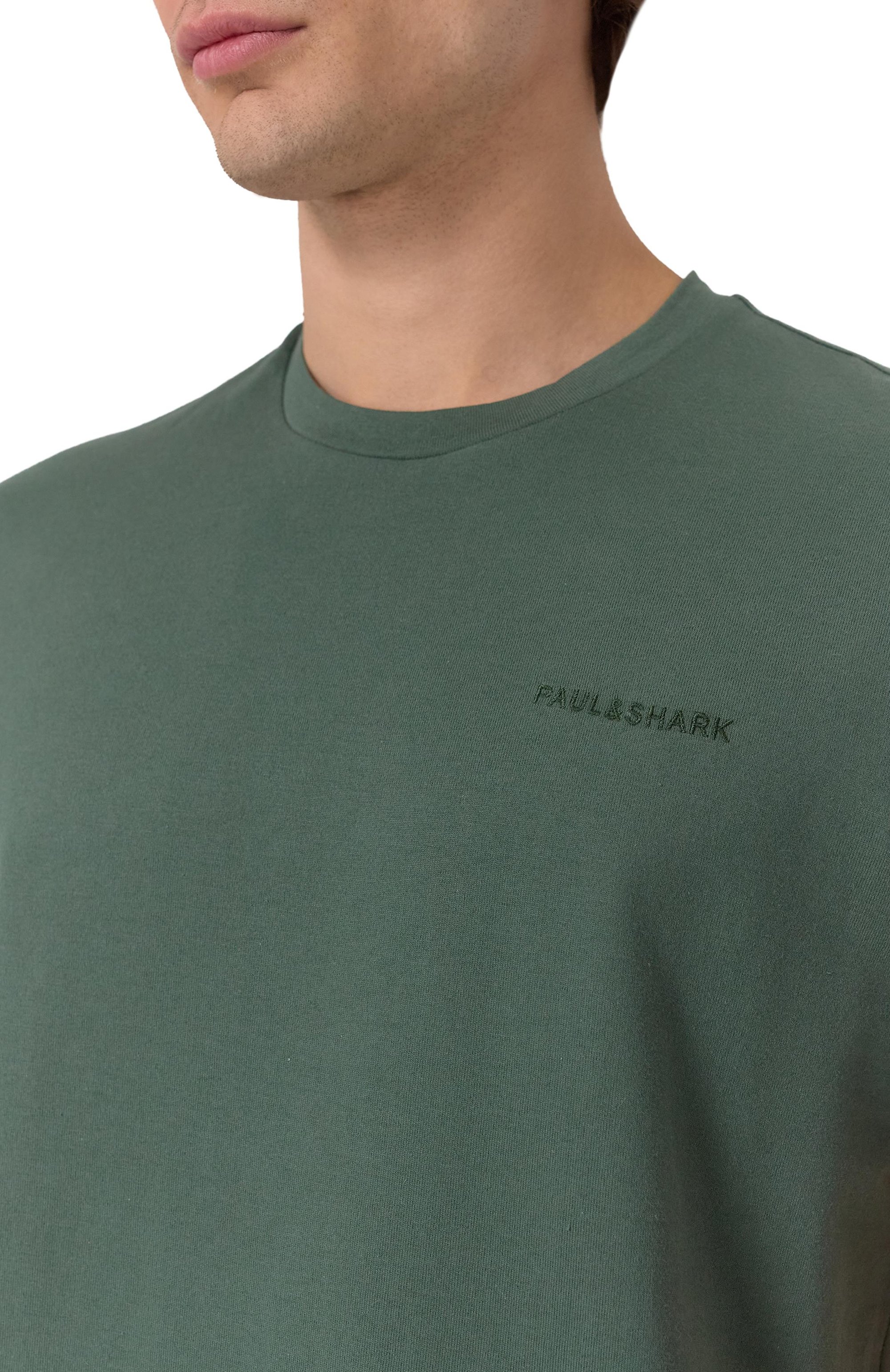 Хлопковая футболка PAUL&SHARK, арт. 15311607/3XL, фото 5