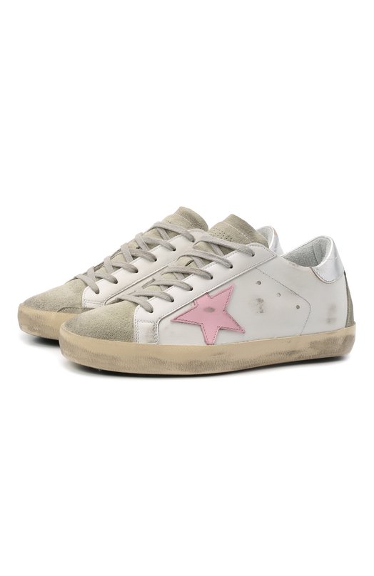 фото Кожаные кеды superstar golden goose deluxe brand