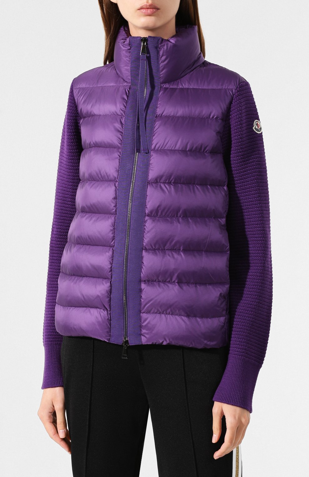 Пуховый кардиган MONCLER, арт. E2-093-94557-00-A9018, фото 3