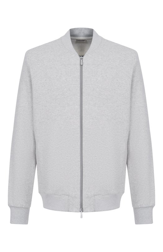 Хлопковая толстовка Zimmerli 1364-43705 Серый 1364-43705