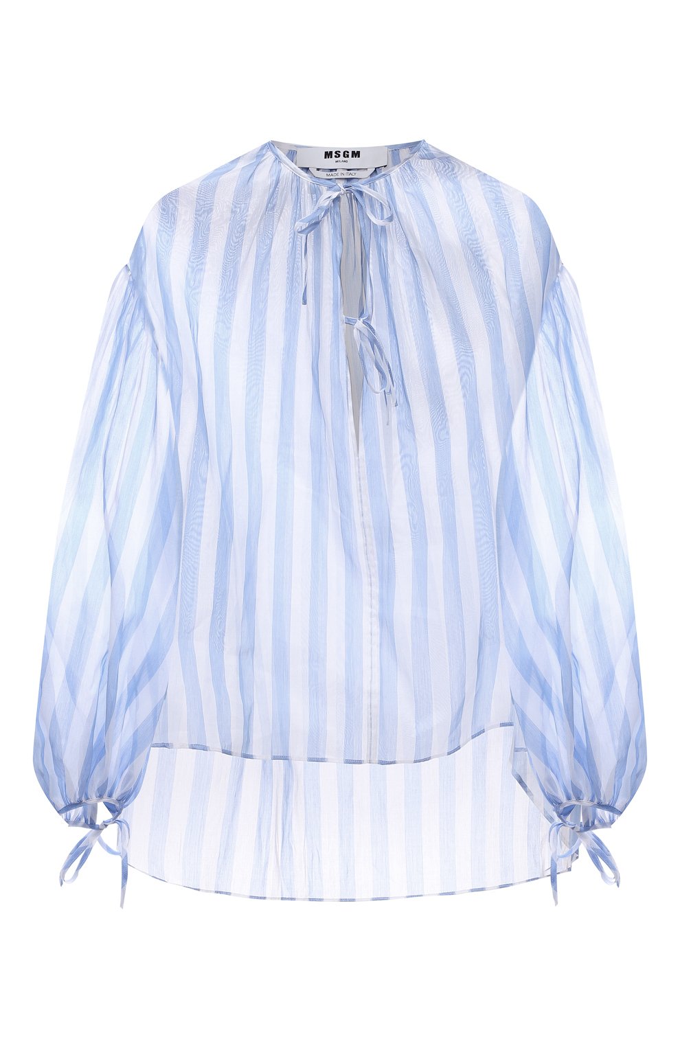 Хлопковая блузка MSGM, арт. 3042MDM119A 217310, фото 1