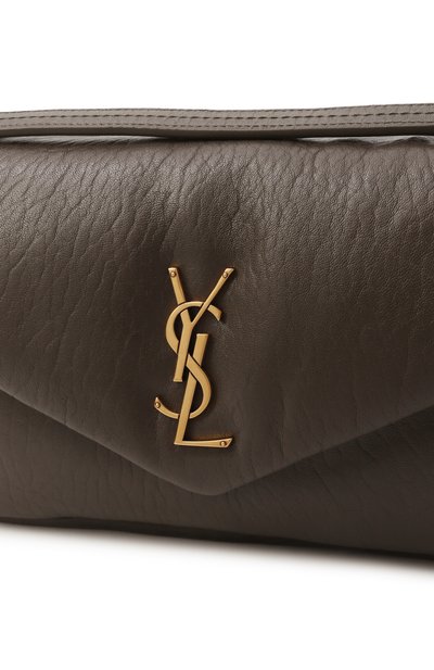 Сумка calypso medium SAINT LAURENT хаки цвета по цене 399500 руб., арт. 800916/AACYT, фото 3 Сумка calypso medium SAINT LAURENT, арт. 800916/AACYT, фото 3