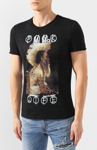 Хлопковая футболка BISIBIGLIO, арт. PUNK LIFE, фото 3