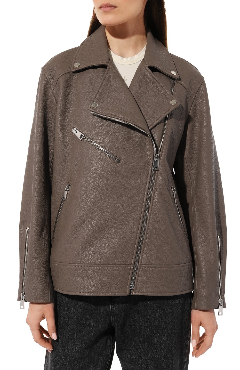 Кожаная куртка MASLOV, арт. SMW99, фото 3