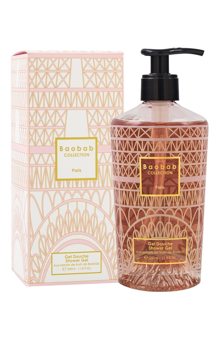 Гель для душа paris (350ml) BAOBAB бесцветного цвета, арт. 5415198499058 | Фото 2 (Региональные ограничения белый список (Axapta Mercury): Не проставлено; Нос: Не проставлено; Тип продукта: Гели; Назначение: Для тела; Косметика кросс-кт: Уход У)