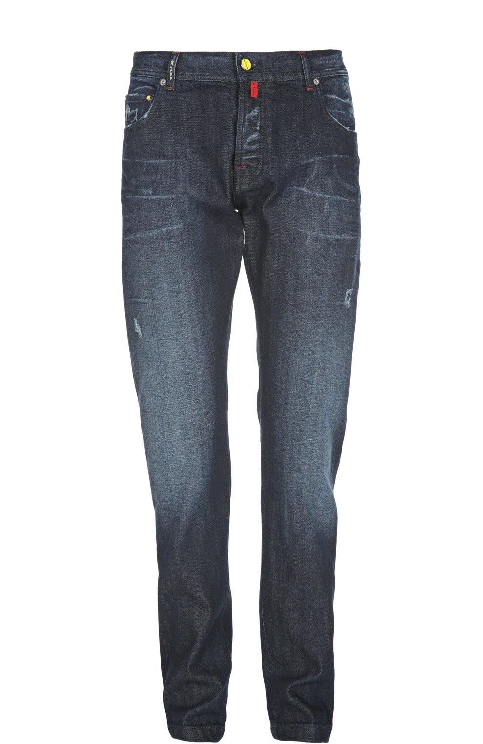 Узкие джинсы с потертостями KITON, арт. UPNJS/8L37, фото 1