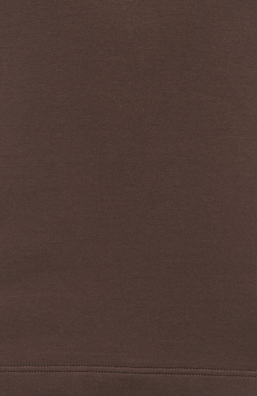 Хлопковая футболка Brunello Cucinelli M0B137427 Коричневый  M0B137427 Фото 6