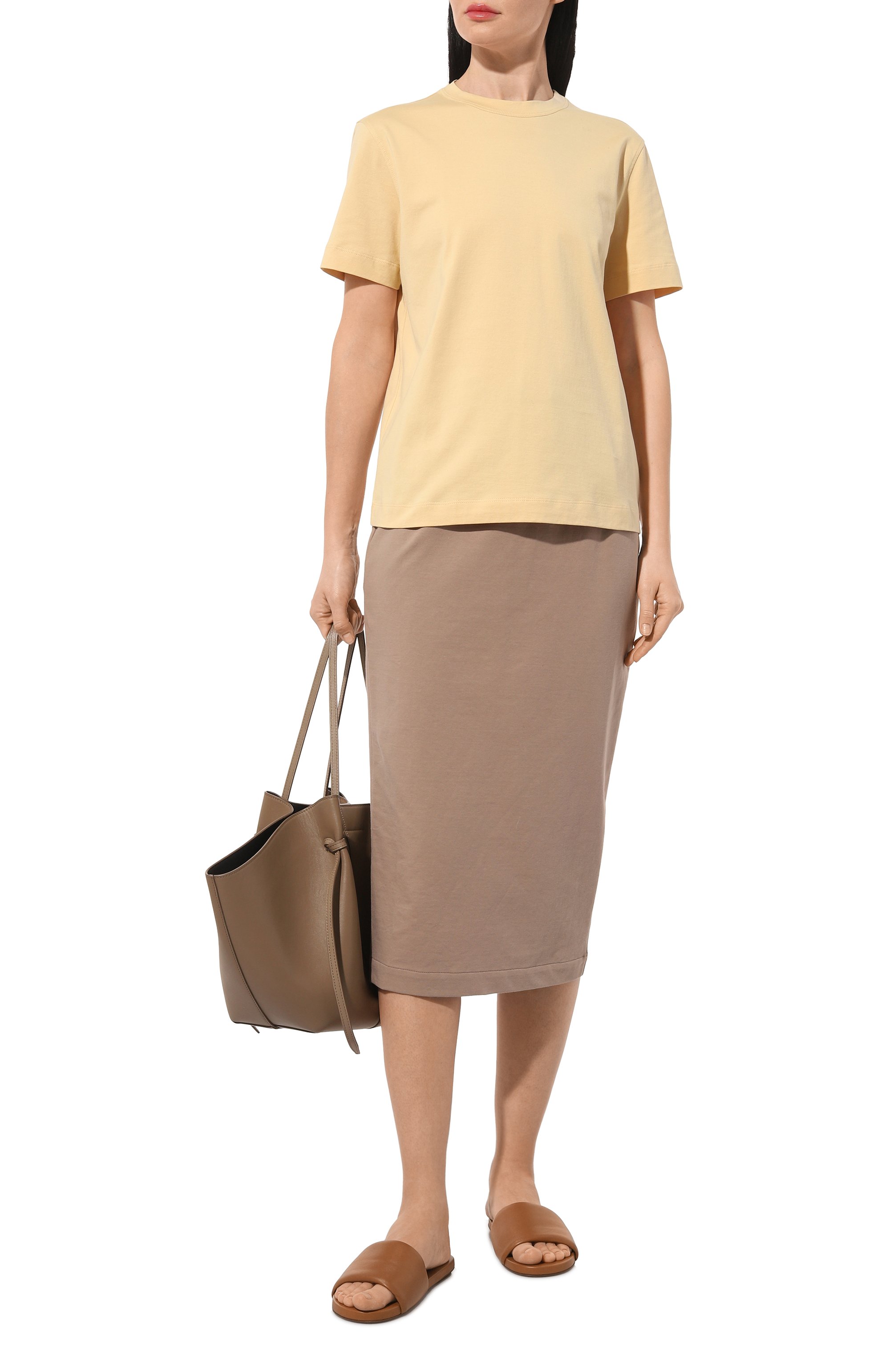 Хлопковая футболка BRUNELLO CUCINELLI, арт. M0T81BI100, фото 2