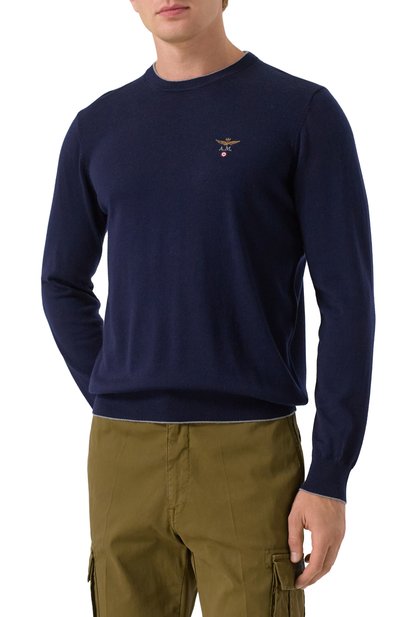 Шерстяной джемпер AERONAUTICA MILITARE, арт. MA1567UL00415, фото 3