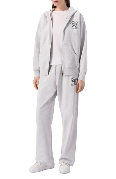 Хлопковые брюки SPORTY AND RICH, арт. PA05562508GY03, фото 2