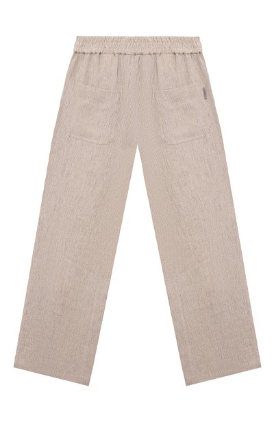 Льняные брюки BRUNELLO CUCINELLI, арт. BH585P067C, фото 2