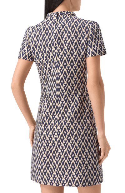 Платье из хлопка и вискозы VALENTINO, арт. 6B3VAF10915, фото 4