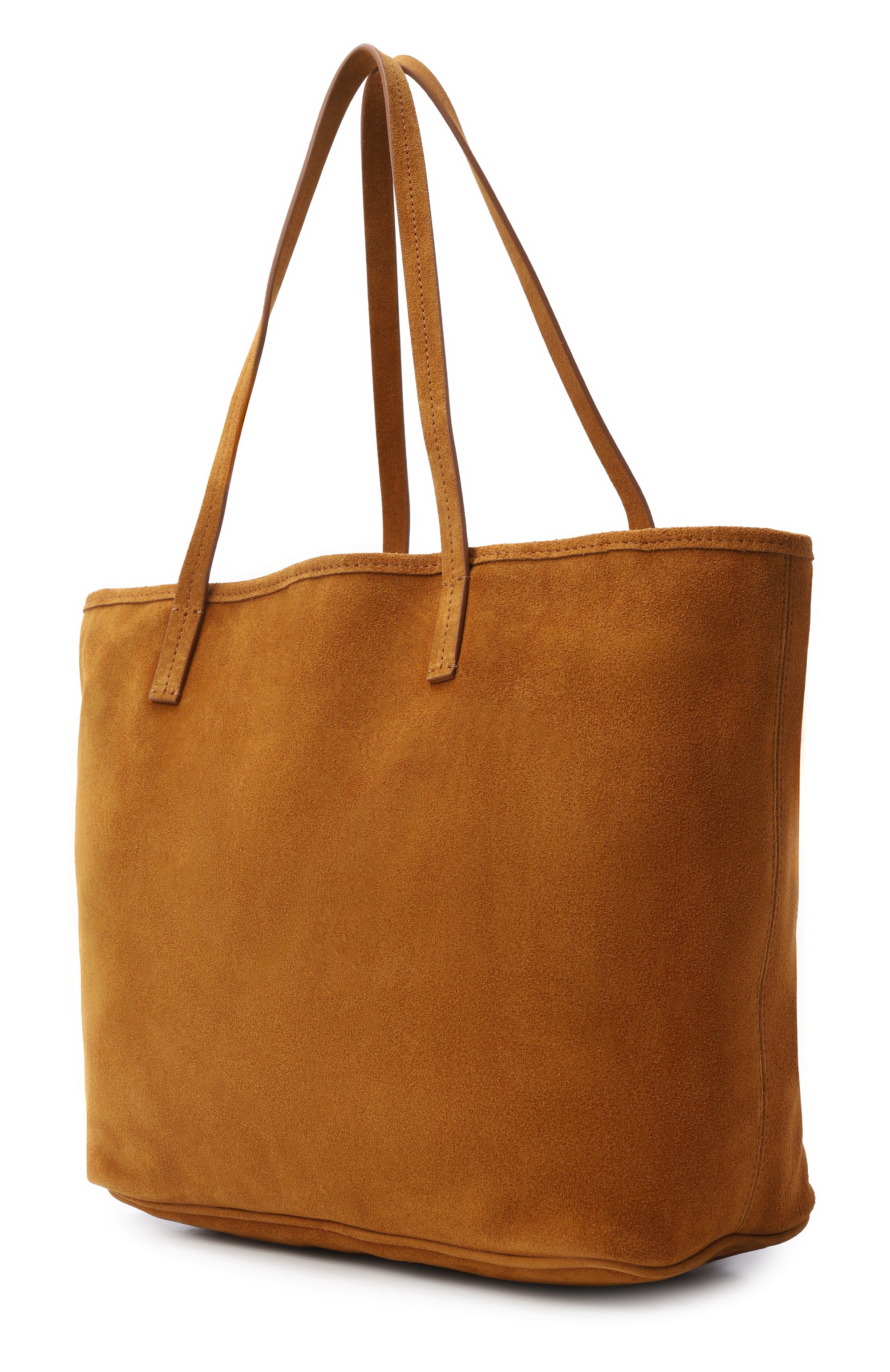 Сумка-тоут city large MC2 SAINT BARTH светло-коричневого цвета по цене 37450 руб., арт. CB0003-00250L/CITY BAG SUEDE, фото 4 Сумка-тоут city large MC2 SAINT BARTH, арт. CB0003-00250L/CITY BAG SUEDE, фото 4