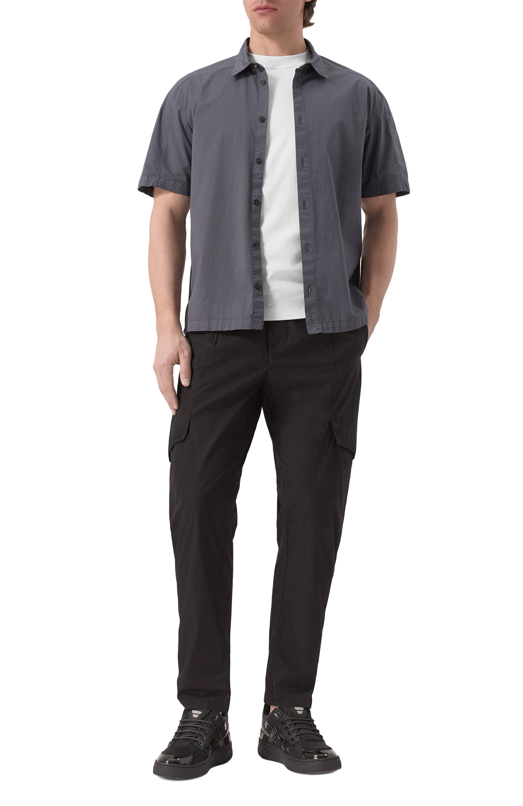 Хлопковая рубашка PARAJUMPERS, арт. PMSICL07, фото 2