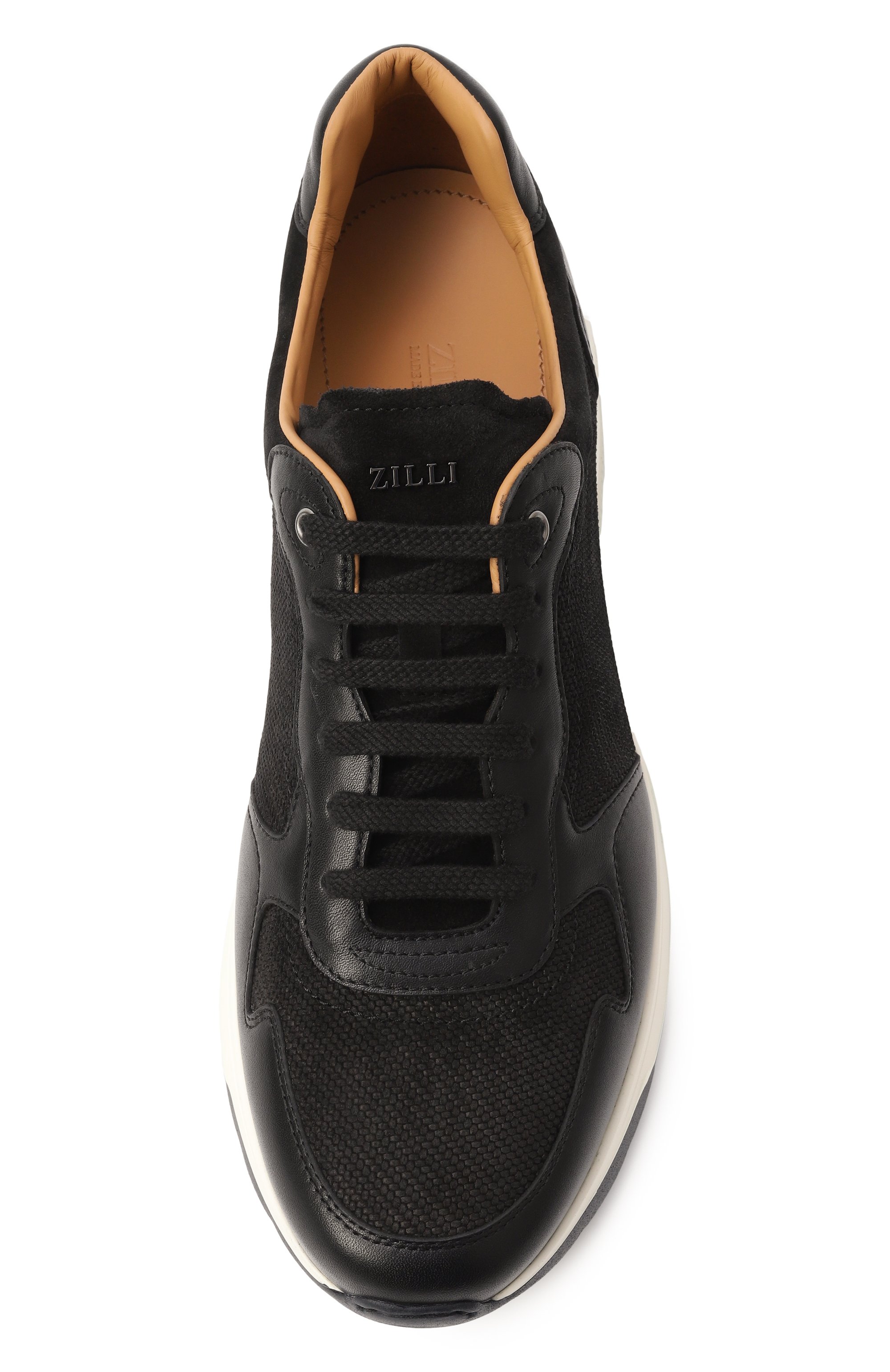 Кожаные кроссовки ZILLI, арт. H0138BM1212VZEV05, фото 6