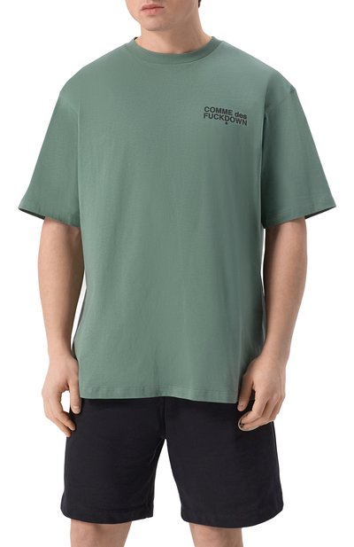 Хлопковая футболка COMME DES FUCKDOWN, арт. CFABM01506, фото 3