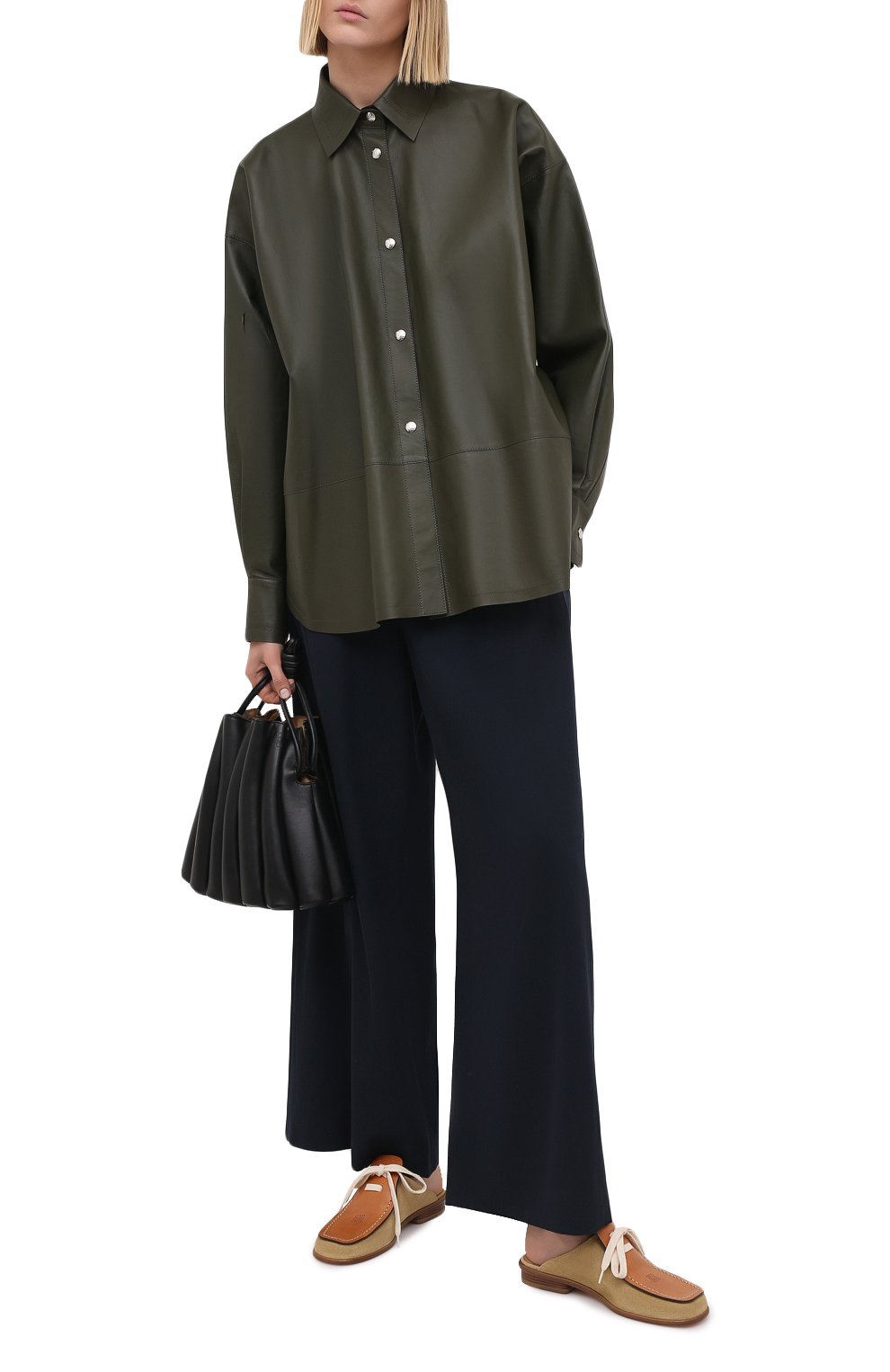 Замшевые сабо LOEWE, арт. L815379X16, фото 2