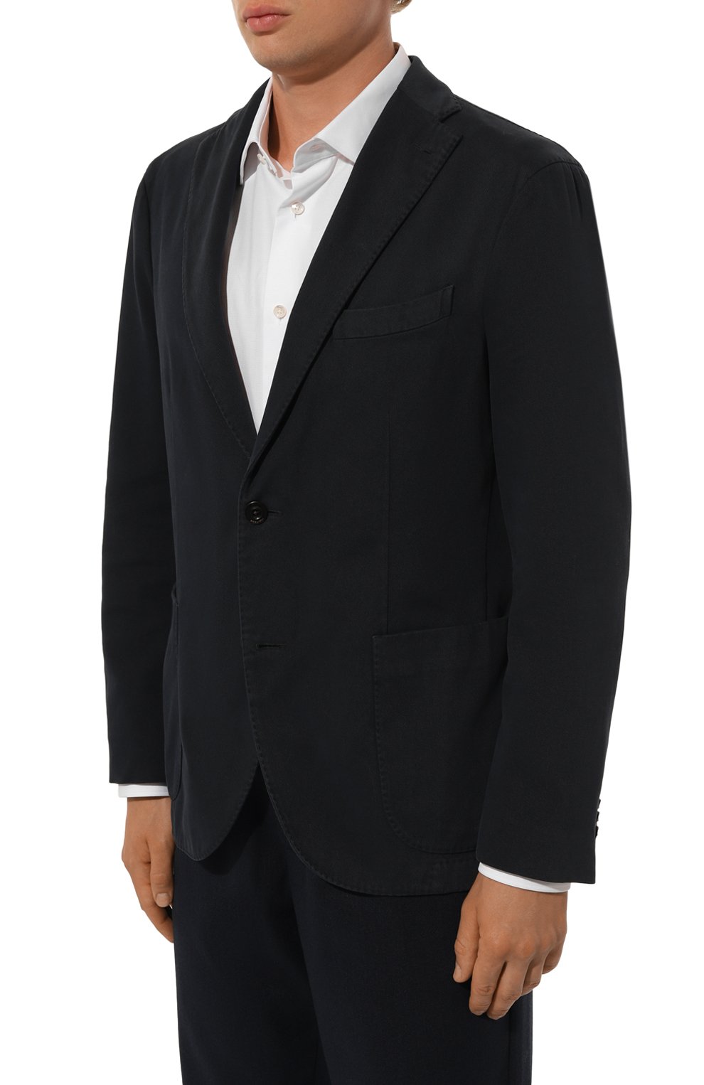 Хлопковый пиджак BOGLIOLI, арт. N1302Q/FA0422, фото 5