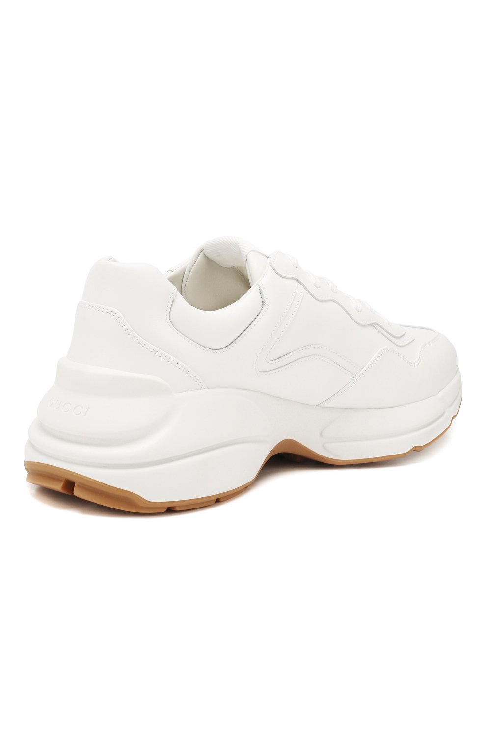 Кожаные кроссовки GUCCI, арт. 599146/DRW00, фото 4