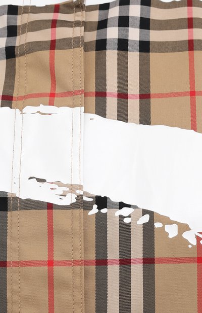 Хлопковая рубашка BURBERRY, арт. 8038128, фото 5