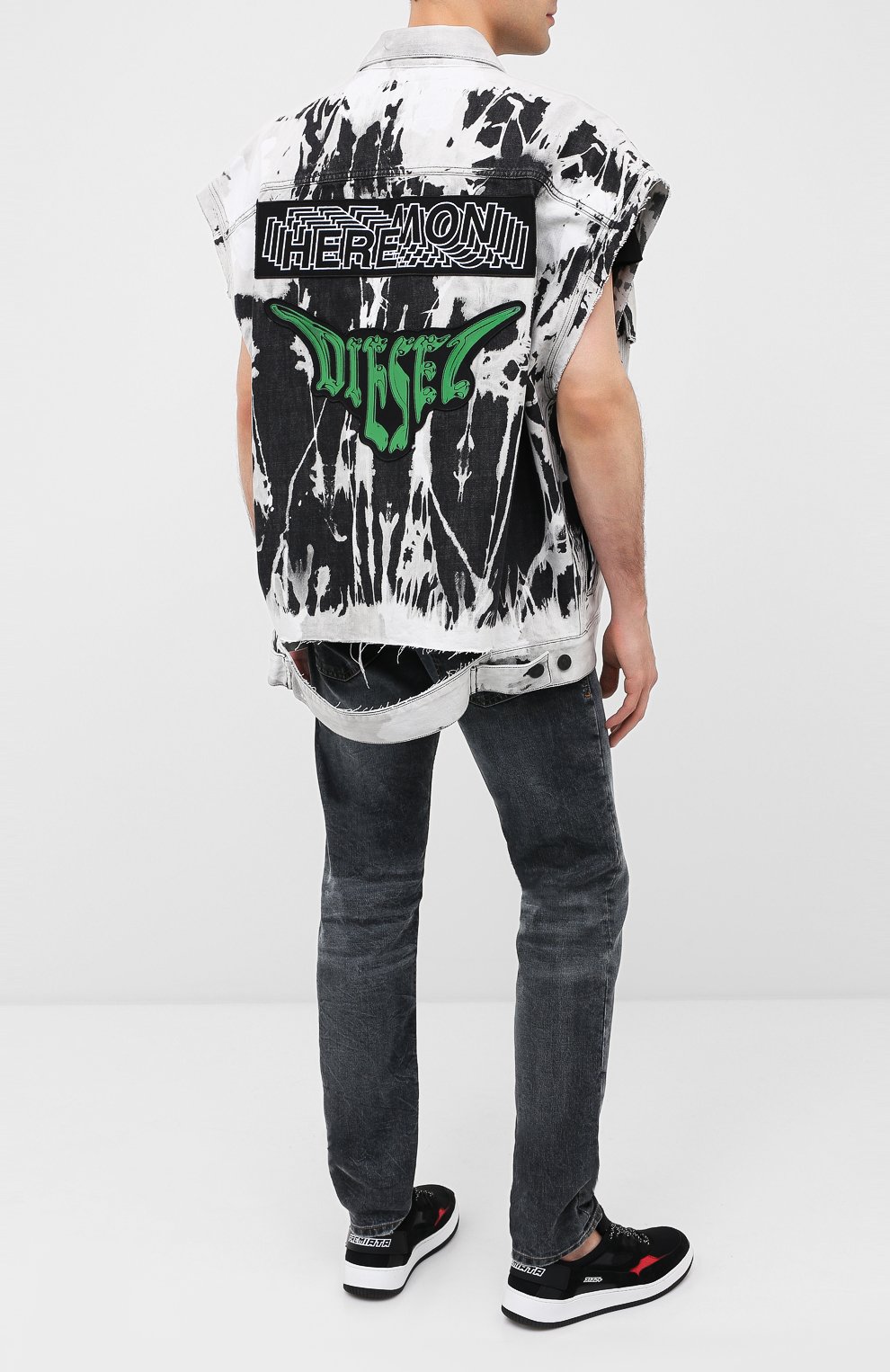 Джинсовый жилет DIESEL, арт. A00425/009GX, фото 2