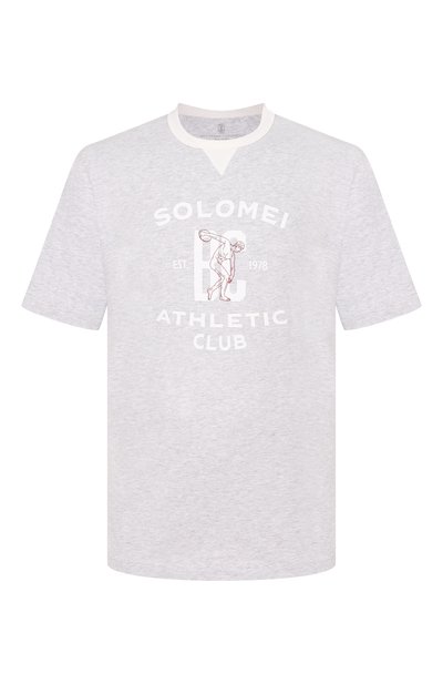 Хлопковая футболка BRUNELLO CUCINELLI, арт. M0B131001G, фото 1