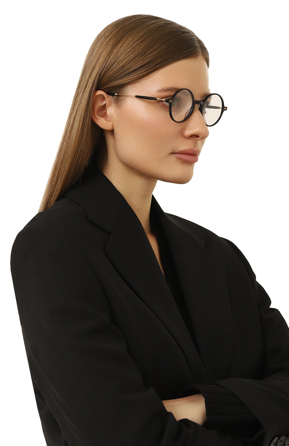 Оправа EYEPETIZER черного цвета по цене 21400 руб., арт. DIX 4-A, фото 2 Оправа EYEPETIZER, арт. DIX 4-A, фото 2