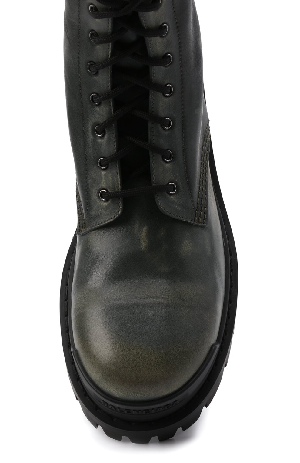 Кожаные ботинки strike BALENCIAGA, арт. 670632/WBCP1, фото 6