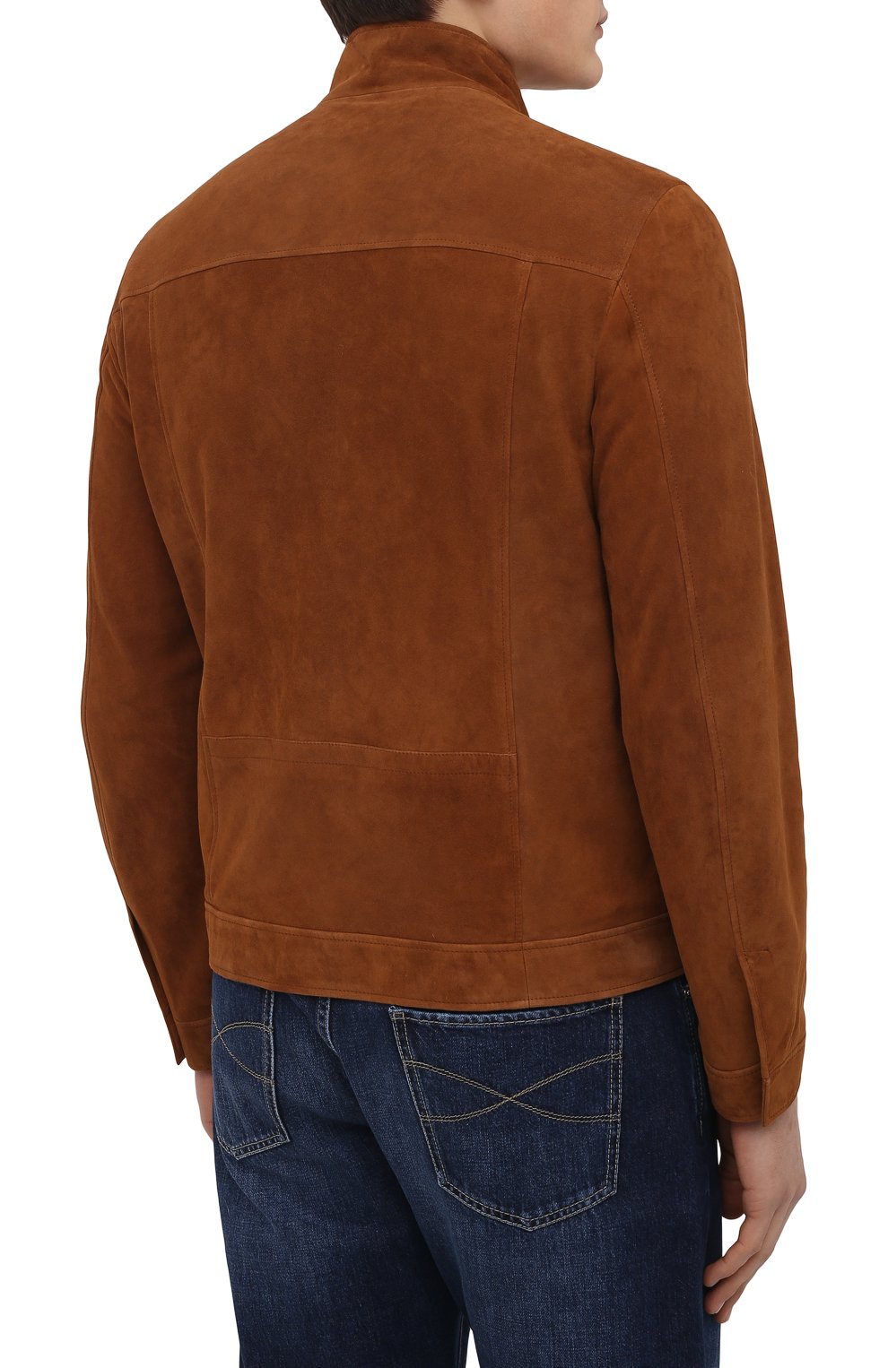 Замшевая куртка CANALI, арт. 070332/LE00145, фото 4