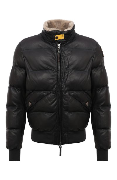 Кожаный бомбер PARAJUMPERS, арт. LE03/ALF LEATHER, фото 1