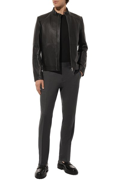 Кожаная куртка HUGO, арт. 50455293, фото 2