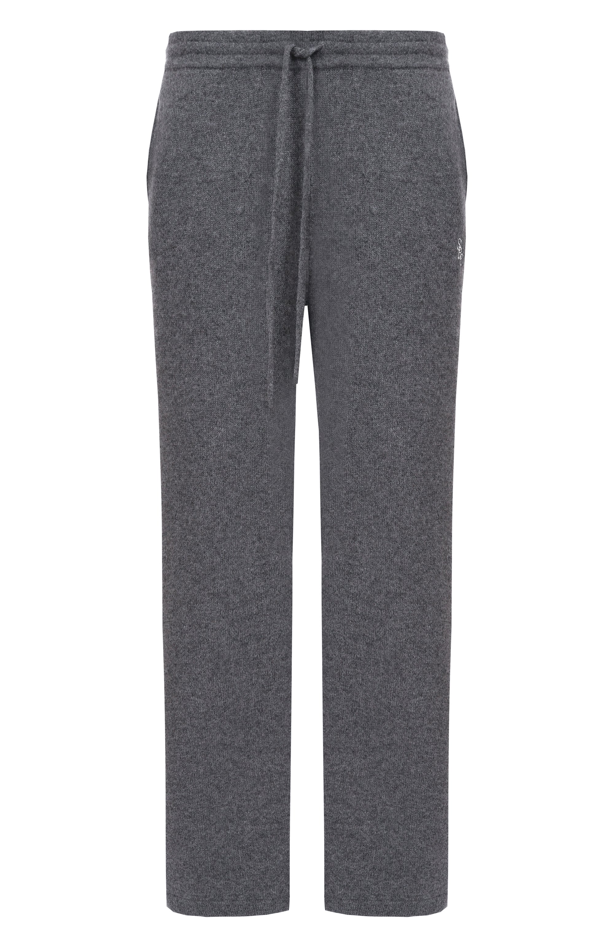 Брюки из кашемира и шерсти SPORTY AND RICH, арт. PA05962302GY04, фото 1