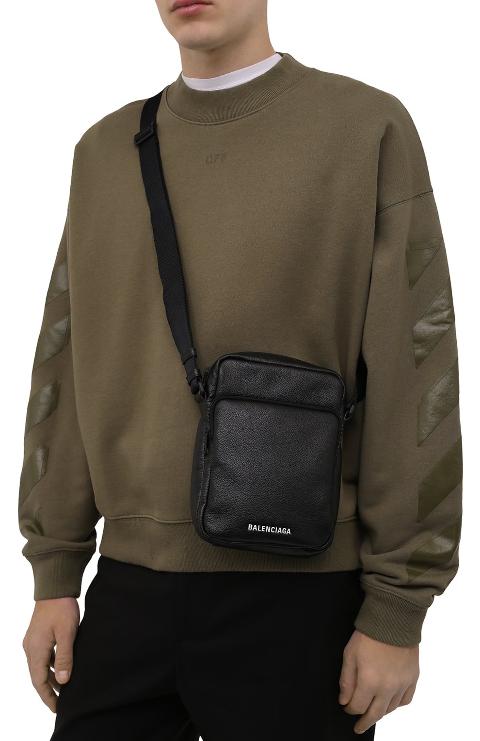 Кожаная сумка BALENCIAGA, арт. 656476/13MTX, фото 2