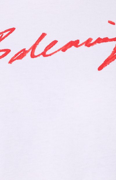 Хлопковая футболка BALENCIAGA, арт. 583217/TFV63, фото 5