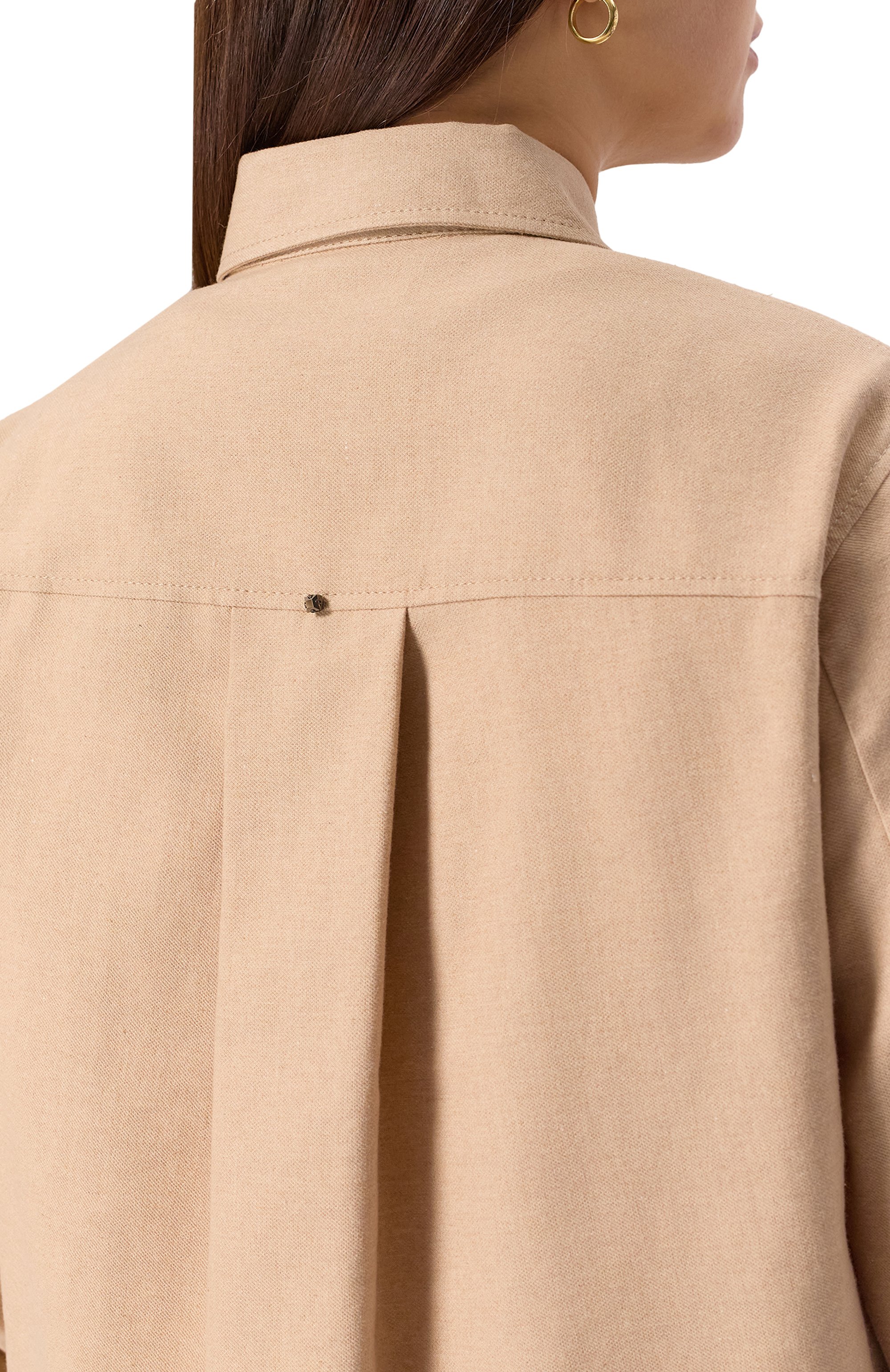 Рубашка из хлопка и льна MARINA SPORT, арт. ASSUNTA, фото 5