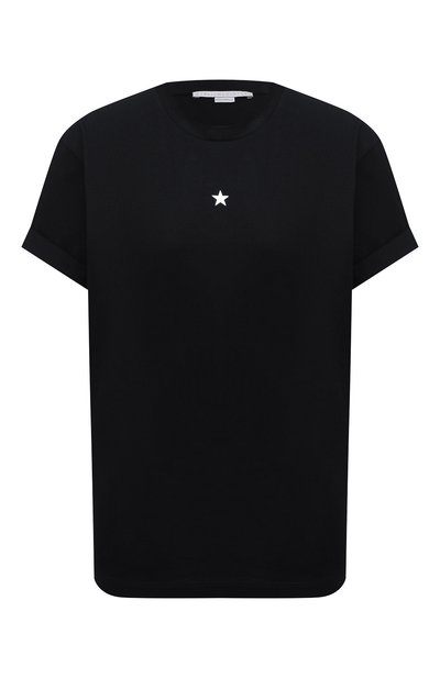 Женская хлопковая футболка STELLA MCCARTNEY, арт. 457142/S0W27