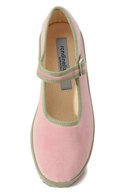 Балетки RONDINELLA розового цвета по цене 8995 руб., арт. FRI002R/37-40, фото 4 Балетки RONDINELLA, арт. FRI002R/37-40, фото 4
