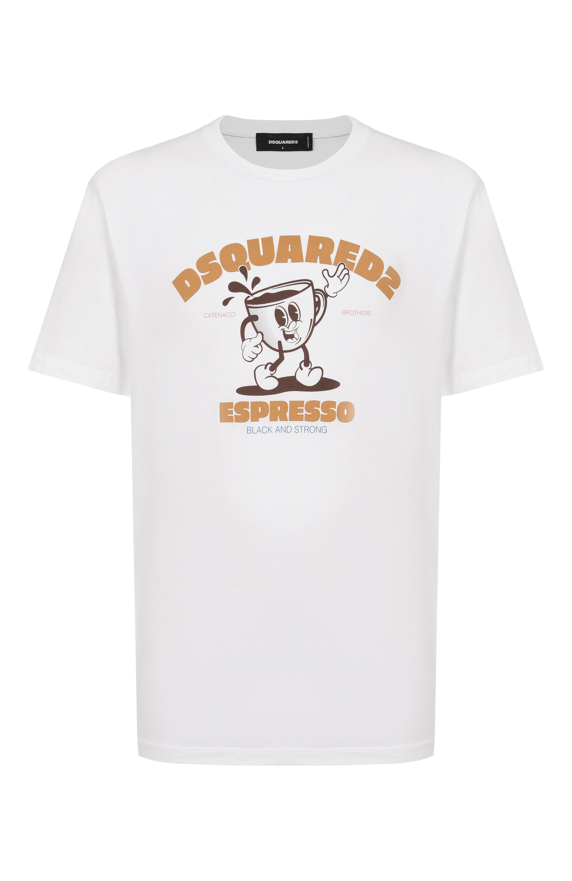 Хлопковая футболка DSQUARED2, арт. S74GD1452/D20020, фото 1