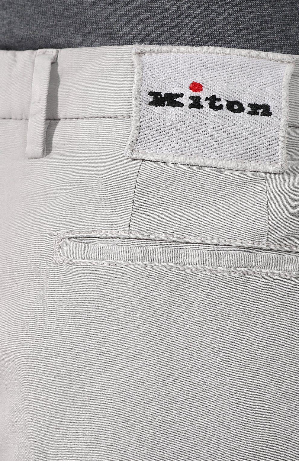 Хлопковые брюки KITON, арт. UFPP791J07R57, фото 5