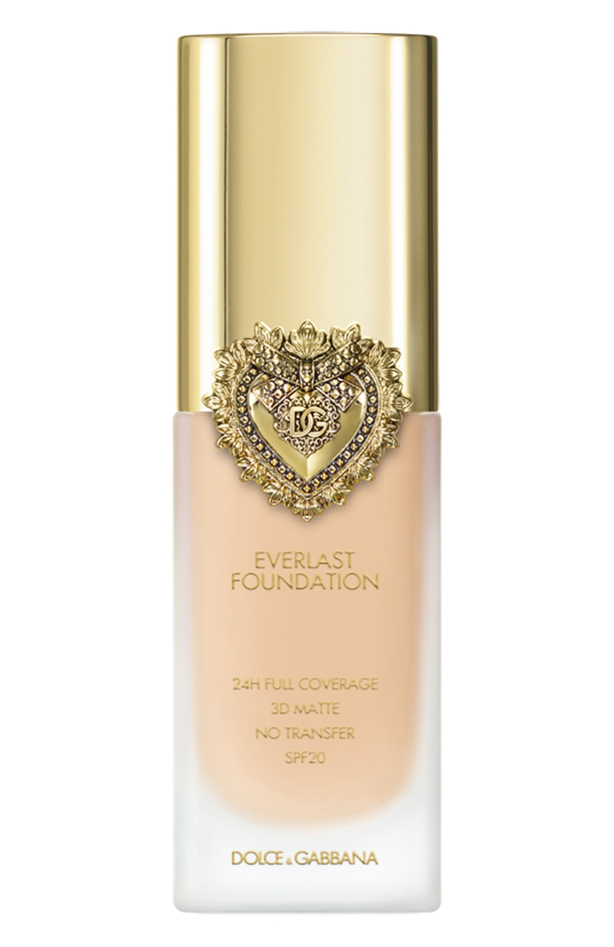 Стойкий матовый тональный крем everlast foundation spf20 pa+++, оттенок 06w light (27ml) DOLCE & GABBANA, арт. 8057971180585, фото 1