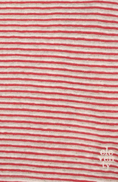 Футболка из вискозы и льна ELEVENTY красного цвета по цене 13350 руб., арт. EY8P51/J0549_001, фото 3 Футболка из вискозы и льна ELEVENTY, арт. EY8P51/J0549_001, фото 3