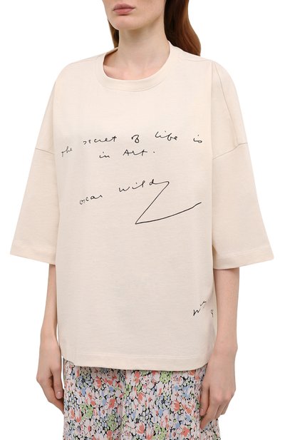 Хлопковая футболка JW ANDERSON, арт. JS0002 PG0079, фото 3