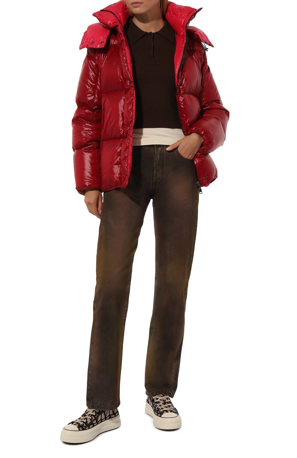 Текстильные кеды totaloop xl VALENTINO, арт. 5W2S0HN1/RWC, фото 2