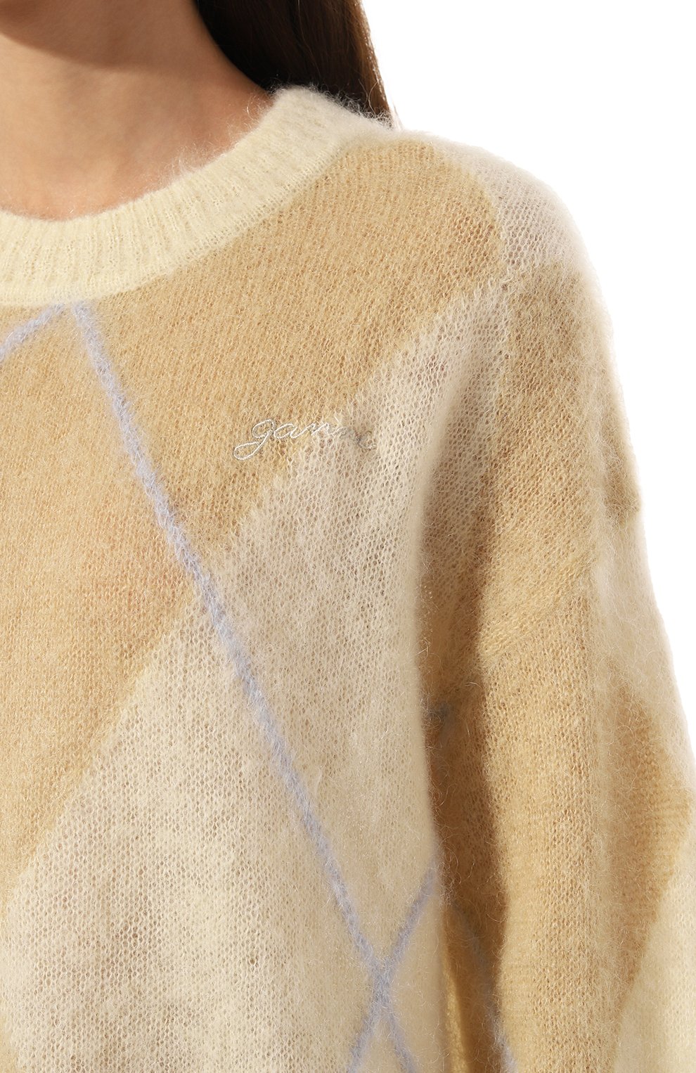 Шерстяной свитер GANNI, арт. K2246/2666, фото 5