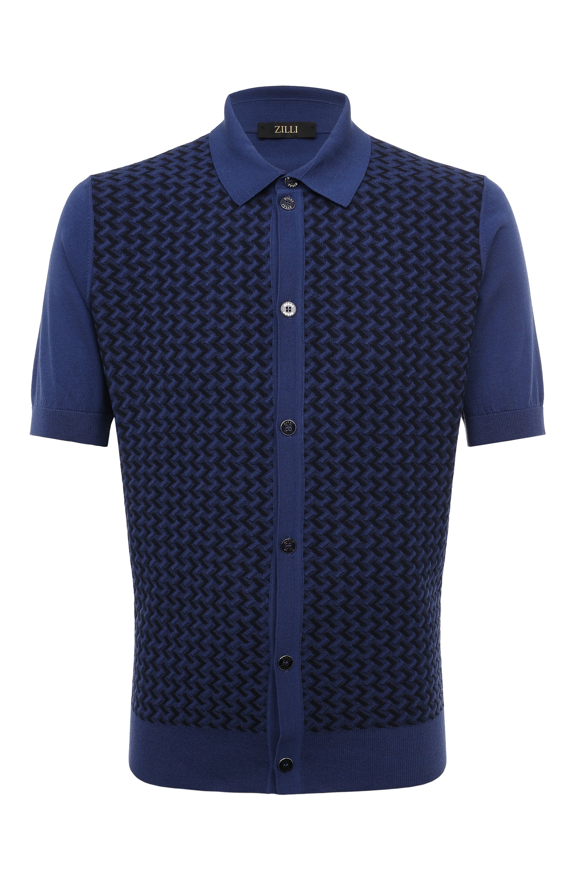 Рубашка из шелка и хлопка ZILLI, арт. KBBP02M0145VMEXC0, фото 1