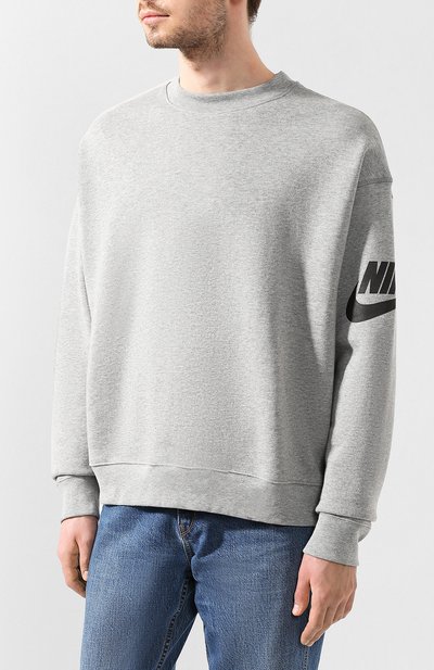 Хлопковый свитшот nike x fear of god NIKELAB, арт. AR0635-063, фото 3