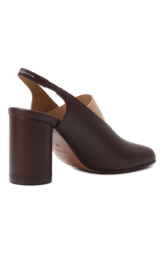 Кожаные туфли Anatomic MM6 S59WP0213/P3628 Коричневый  S59WP0213/P3628 Фото 5